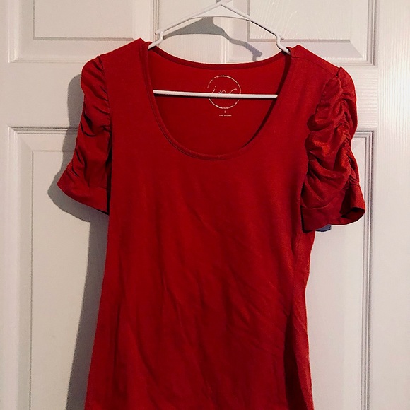 INC International Concepts Tops - 🔥5/$20 Inc  Casual Top Red Stretch Size small